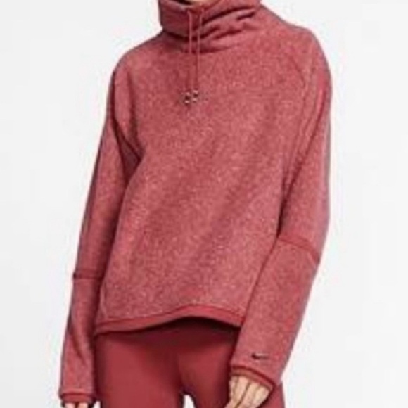 Nike Sweaters - Nike Therma Fleece Cowl Neck Training Pullover